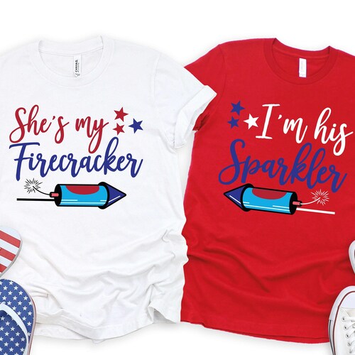 Couples 4th of July Shirts Matching 