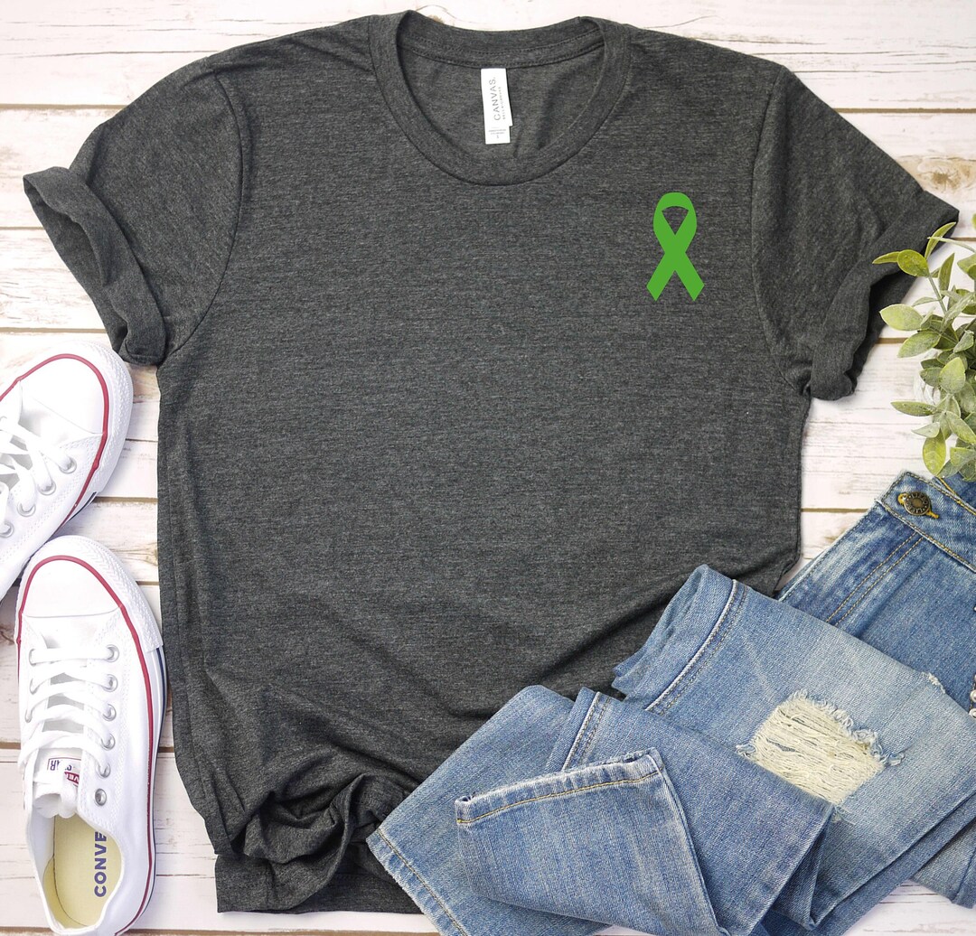 Traumatic Brain Injury Awareness Shirt,traumatic Brain Injury Green ...