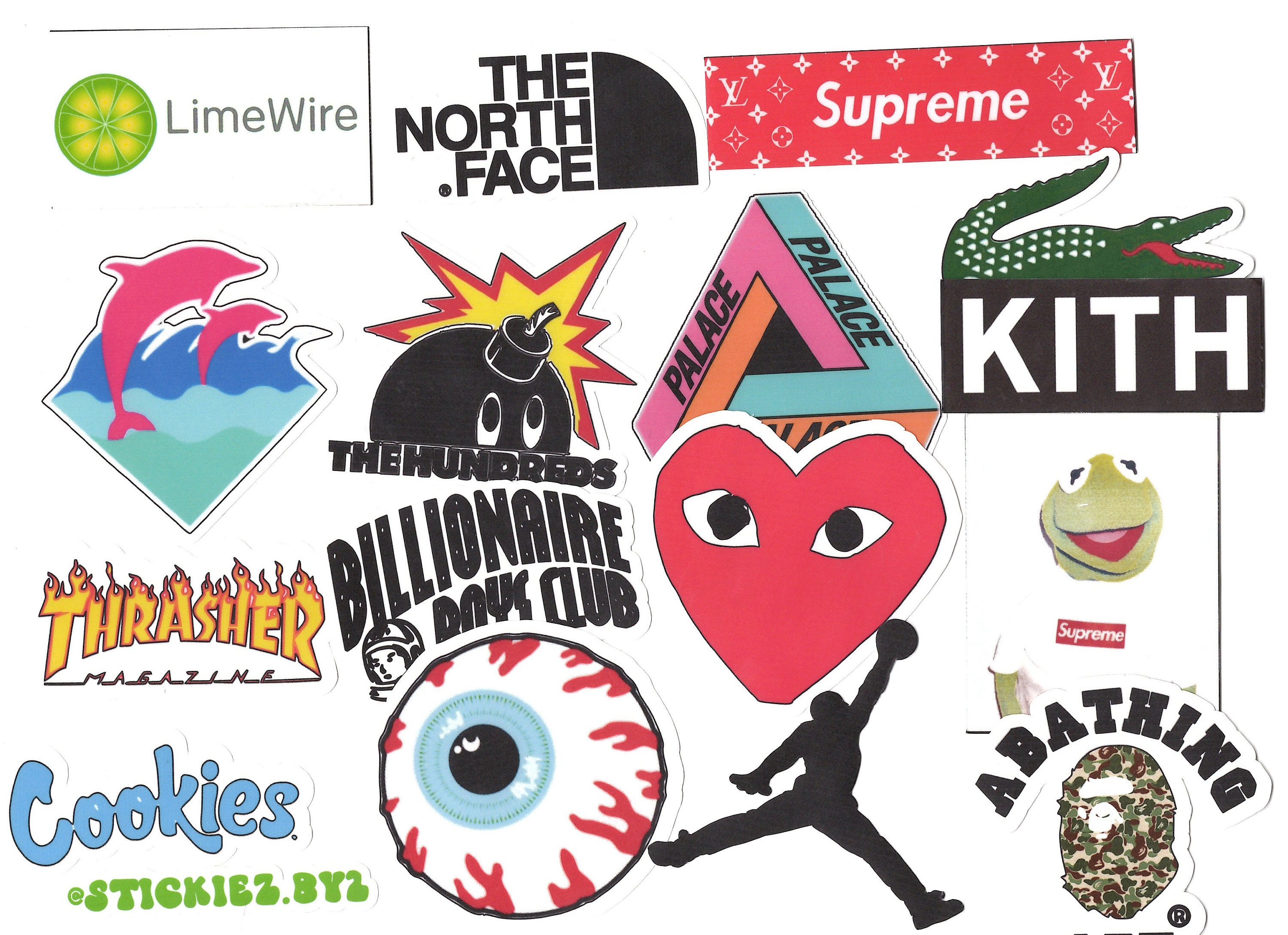 STICKERS Hypebeast Skateboard Limited Edition Stickers Etsy