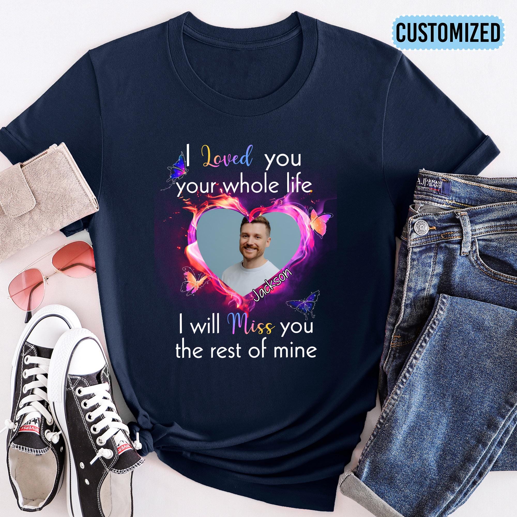 Discover Custom Photo Memorial Shirt, In Loving Memory Shirt
