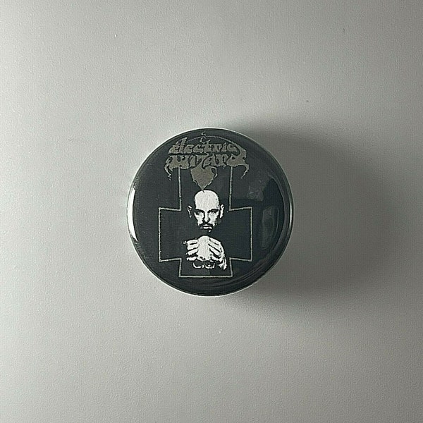 Electric Wizard Anton Lavey 1.25" Button E003B125 Pin Badge