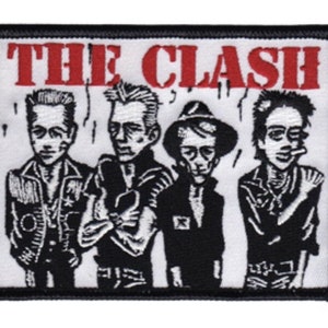 The Clash Caricature Embroidered Patch C045P