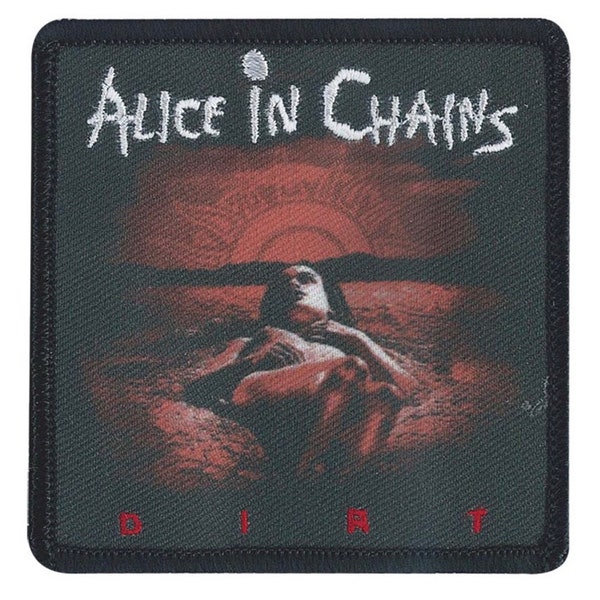 Alice In Chains Dirt Woven/Embroidered Patch A059P