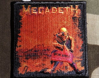 Megadeth Peace Sells Woven Patch M029P