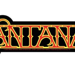 Santana Logo Official Sticker S019S