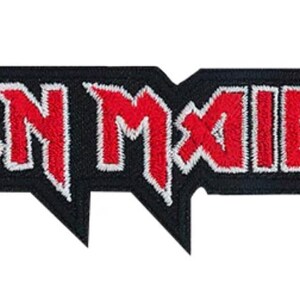 Iron Maiden Logo Embroidered Patch I060P