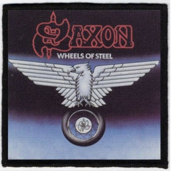 Saxon Wheels Of Steel Sublimated Printed Patch S064P