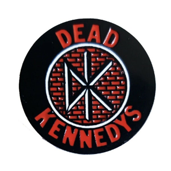 Dead Kennedys Logo Enamel Lapel Pin D009PC