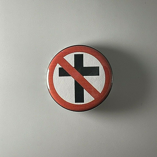 Bad Religion No Crosses 1.25" Button B012B125 Pin Badge