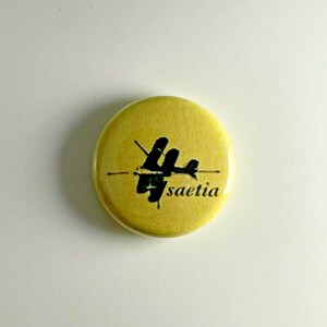 Saetia 1" Button S011B  Badge Pin