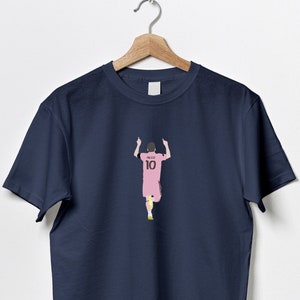 Messi tshirt, leo messi fan tshirt, gift for Inter miami fans, unisex tshirt