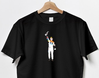 ランド・ノリス Tシャツ、マクラーレン ファン Tシャツ、F1 ファンへのギフト、ユニセックス Tシャツ