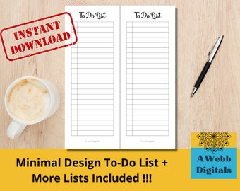 Printable To Do List Bundle for Women