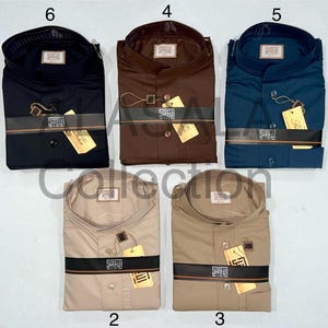 Al-Aseel Summer Thobe Curved Collar | Flat Sleeve | Five Colors ثوب الأصيل الملون