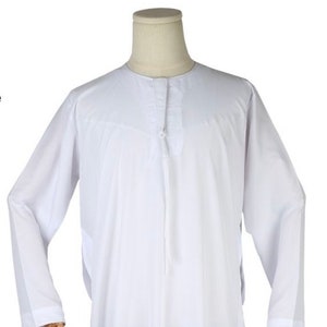 Omani Daffah Brand Summer Thobe Jubba | One-size Fits All | Various Lengths  | ثوب الدفه العماني