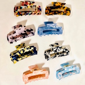 Tortoise Hair Claw Clips