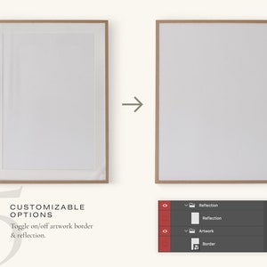 Videorahmen Mockup, animiertes Mockup, Videovorlage, Fotorahmen Mockup, Digital Mockup, PSD Mockup, MP4, Porträtrahmen Mockup Bild 6