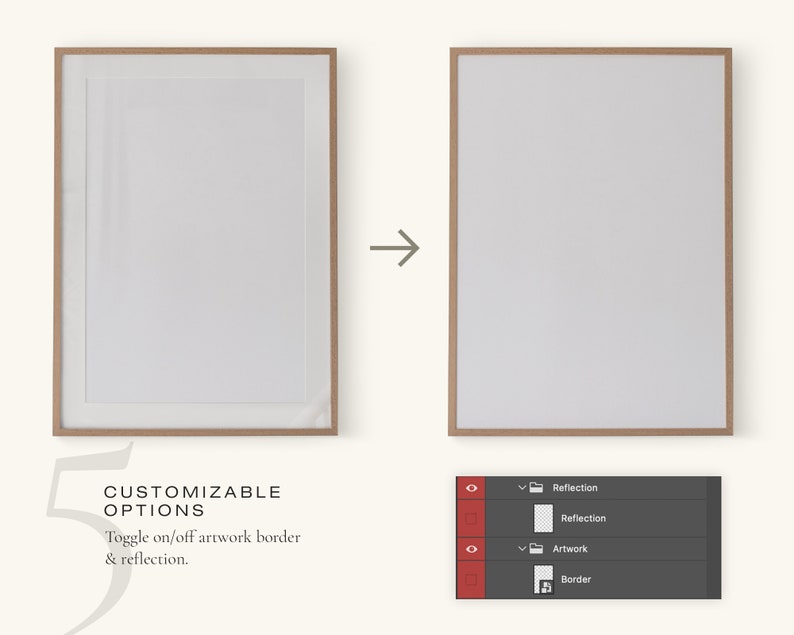 Videorahmen Mockup, animiertes Mockup, Videovorlage, Fotorahmen Mockup, Digital Mockup, PSD Mockup, MP4, Porträtrahmen Mockup Bild 6