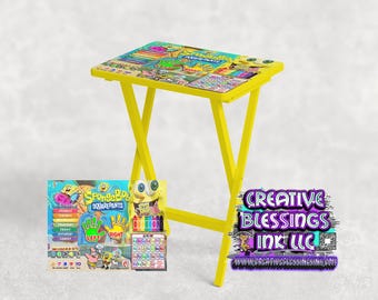 TV Tray Design / Learning Table Design / Digital Download