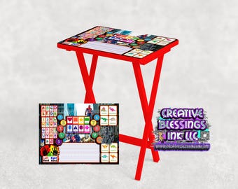TV Tray Design / Learning Table Design / Digital Download