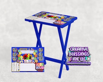 TV Tray Design / Learning Table Design / Digital Download / Pre K