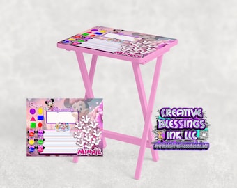 TV Tray Design / Learning Table Design / Digital Download / Pre K