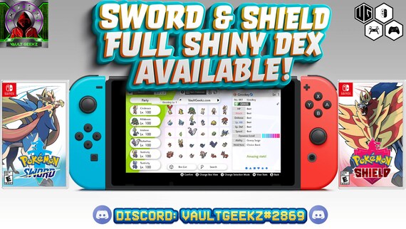 Pokemon Sword and Shield - Complete Pokedex All Pokemon Home Full