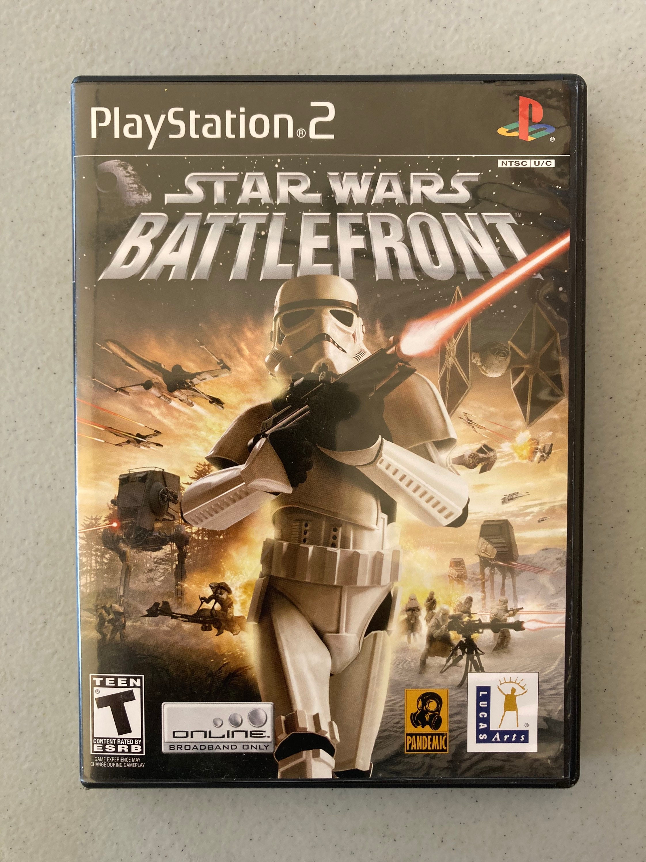 Indirekte ballade Slovenien Star Wars Battlefront Playstation 2 Video Game - Etsy