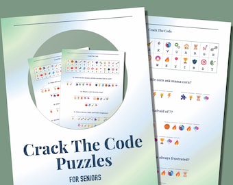 Afdrukbare cryptogrammen voor senioren | Hersenspellen, puzzels (pdf)