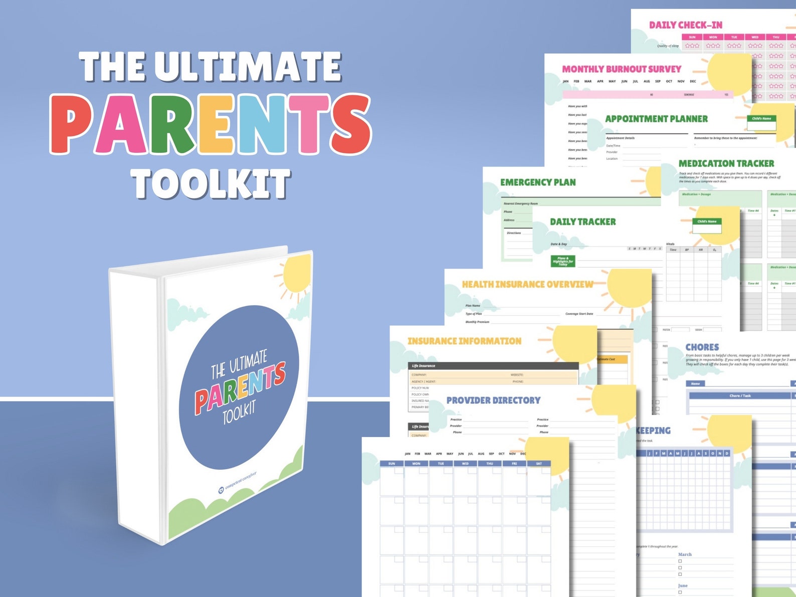 The Ultimate Parents Toolkit / Comprehensive Journal and Etsy