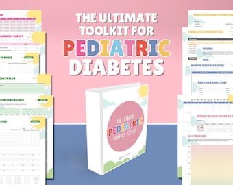 Pediatric Diabetes Toolkit: Planer & Organizer (Digitaler Download)