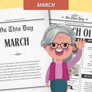 Pagina's met interessante historische gebeurtenissen voor elke dag in maart / informatiebladen van deze dag voor de maand maart / activiteit voor geschiedenisliefhebbers