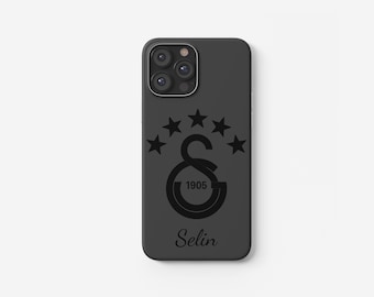 Gepersonaliseerde Galatasaray-hoes - Mobiele telefoonhoes - Lasergravering