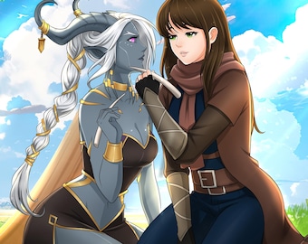 OC Commission, Custom Anime Character Commission, Self ship Commission, Yumeship Commission, Character Design - OC x Canon
