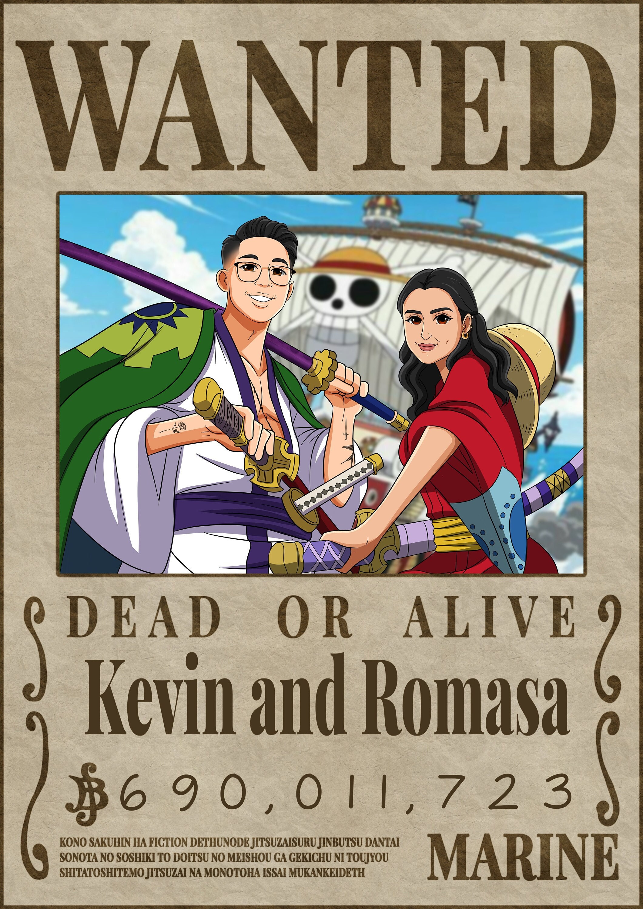 One piece wanted poster - Etsy 日本 ワンピース キャラクター ウィン