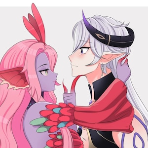 OC Commission, Custom Anime Character Commission, Self ship Commission, Personalized Anime Portrait, Character Design - OC x Canon