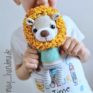 LION stuffed toy, Safari nursery toys, Baby boy toys, First birthday gift, Newborn baby boy gift