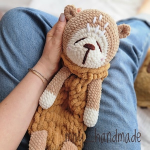 Berenknuffelaar | Bear Lovey | Babydeken beer | Veiligheidsdeken | Cadeau voor kinderen | Boskwekerij | Cadeau 1e verjaardag