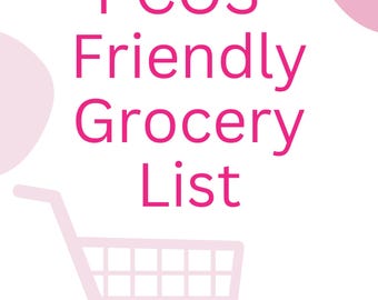 PCOS-Friendly Shopping List
