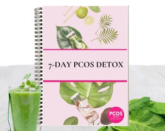 7-Day PCOS Detox Weight Loss, TTC, Meal Plan