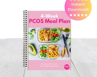 4-Week PCOS Meal Plan | Balanced Nutrition to Support Hormones & Health | Weight Loss | Irregular Periods | Infertility