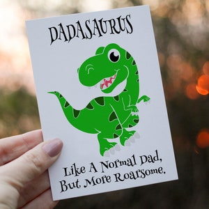 Tarjeta de cumpleaños para papá, tarjeta de cumpleaños de dinosaurio, tarjeta de cumpleaños para tío, tarjeta de dinosaurio, tarjeta de cumpleaños de dinosaurio personalizada, tarjeta para hijo, sobrino, abuelo