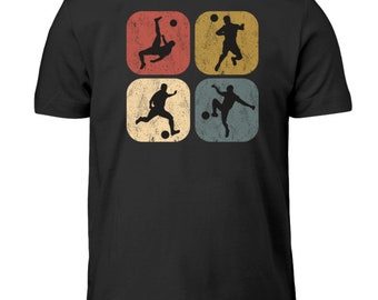 Fußballer Retro  - Kinder T-Shirt