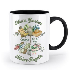 Taza de jardín - "¡Mi jardín, mis reglas!" | Schollys