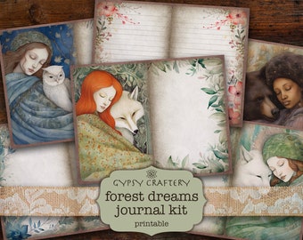 マジックウッドランドジャンクジャーナル、ナイトウッズ印刷可能