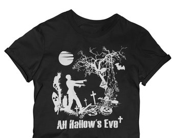 Halloween Tshirt † Zombie Tshirt † Esoteric TShirt † MALOMBRA Hallow’s Eve III † Halloween Gifts † Esoteric † Zombie SVG † Death Tshirt †