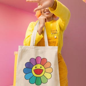 Sac fourre-tout Smile Flower