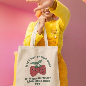 Tote bag Your Minds