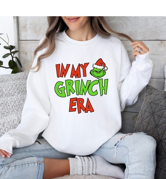 Etsy grinch sweatshirt hotsell