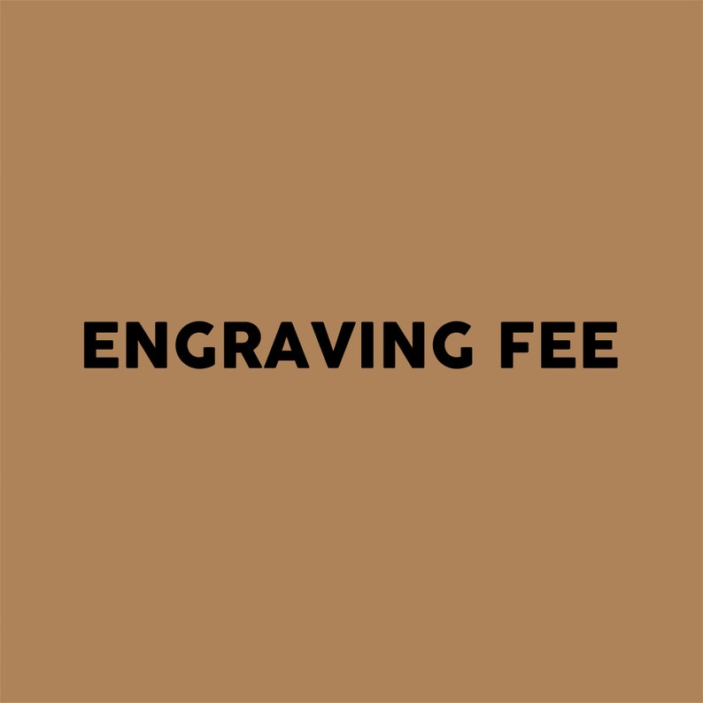 Engraving fee image 1